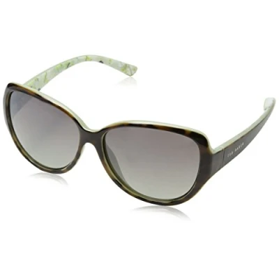 Image of Ted Baker London Women&#039;s Shay Sunglasses, Tort/Mint, 7 1 4 UK