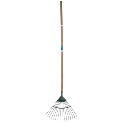 Image of Draper Carbon Steel Lawn Rake with Ash Handle