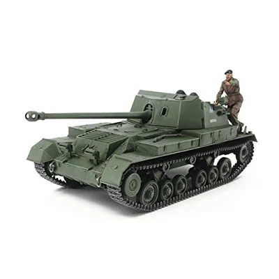 Image of TAMIYA 300035356 1:35 Brit. Jagdpanzer Archer 17pdr, Faithful Replica, Plastic, Crafts, Model kit, Assembly, unpainted