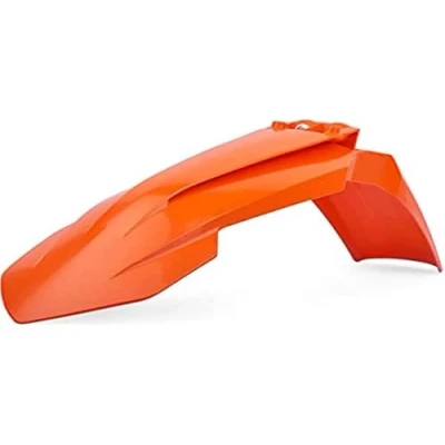 Image of Polisport KTM Front Fender SX SXF 2016 2022 250 EXC EXCF 2017 22, Orange Motocross4u