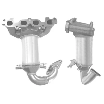 Image of 1141305, 1146862, 1148757, 1197834, 1205905 Catalytic Converter BM CATALYSTS BM91187H Euro 4 E9 103R Ceramic Non approved FORD: FIESTA 5, 6