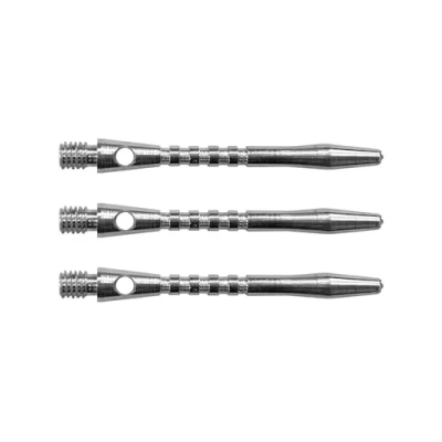 Image of RED DRAGON Plain Medium Aluminium Dart Stems (Shafts) 3 Sets Per Pack (9 Shafts in Total)