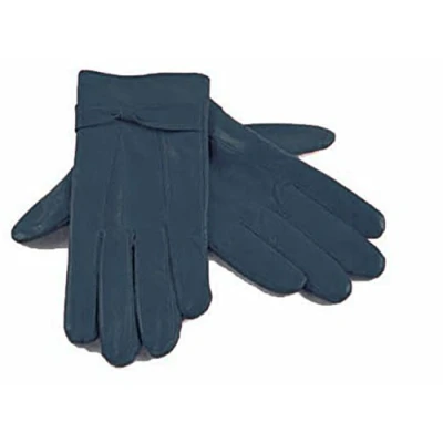 Image of Tom Franks Ladies Thermal Lined Super Soft Fine Leather Warm Winter Gloves Jade Medium Large