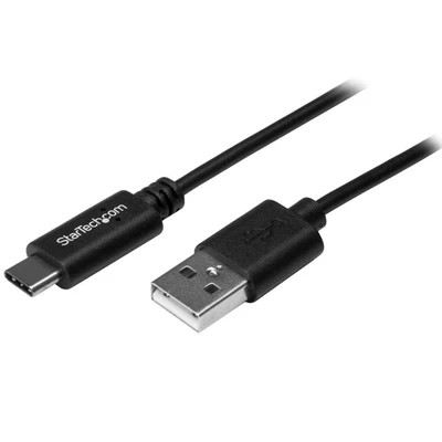 Image of StarTech.com USB C to Cable 6 ft / 2m A 2.0 Adapter Type (USB2AC2M)