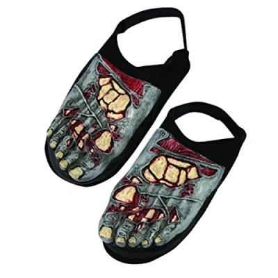 Image of Fun World Costumes Zombie Foot Covers Adult Accessory Size One