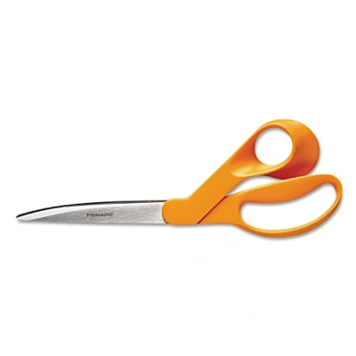 Image of Fiskars Bent Scissors, Orange