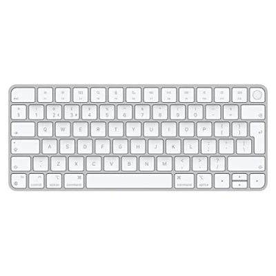 Image of Apple Magic Keyboard with Touch ID (for Mac computers silicon) British English Silver (Renewed)