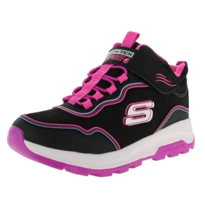 Image of Skechers Storm Blazer Laceup ankle boots black/multicoloured for kids, Size: 13K, Black/multi coloured Textile/synthetics