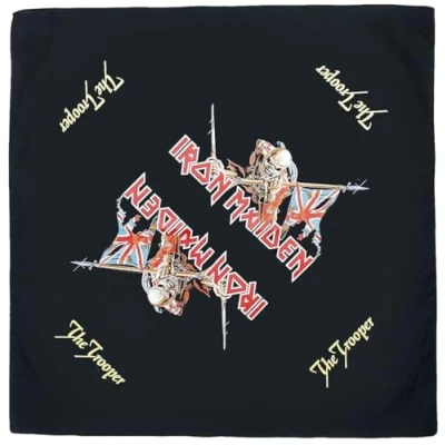 Image of Rocks off The Trooper Bandana Black