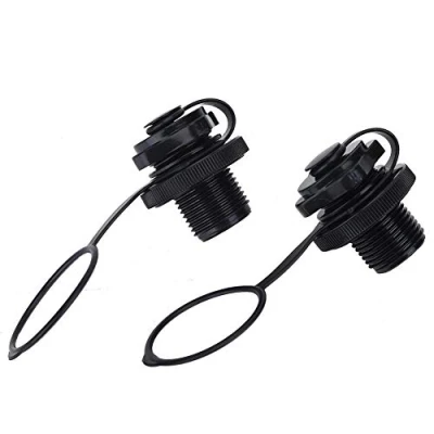 Image of EBTOOLS For Blow Up Kayak Valve 2Pcs Abs Air Valves, Replacement Screw Inflatable Rubber Dinghy Raft Pool Boat