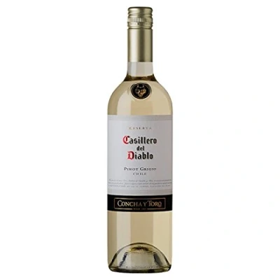 Image of Casillero Del Diablo Pinot Grigio Chilean White Wine (6 x 75cl Bottles)