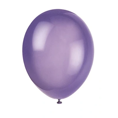 Image of Midnight Purple Premium Latex Balloons (30cm) Pack of 10 Party Decorations for Celebrations and Events