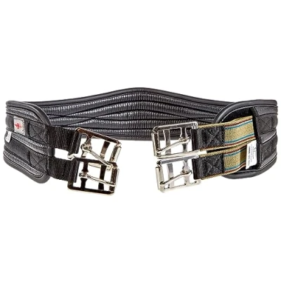 Image of Kerbl 321055 Curved Saddlegirth Black, 110 cm