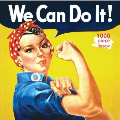 Image of Rosie the Riveter jigsaw: 1000 piece Jigsaw (1000 jigsaws): Puzzles