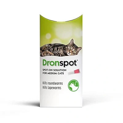 Image of Dronspot Medium Cat Spot on Worming Solution 1 Pipette