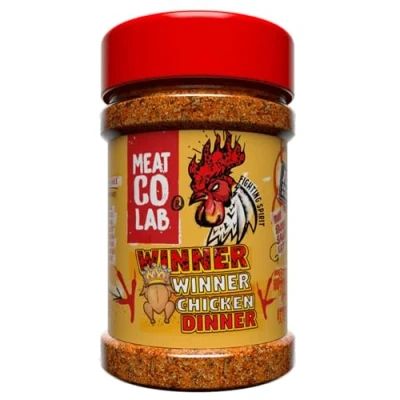 Image of Angus &amp; Oink Winner Chicken Dinner Rub MVP of Poultry Seasoning Perfect for Roast Wings Gluten Free 220g