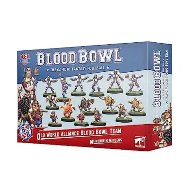 Image of Games Workshop Blood Bowl: Old World Alliance Bowl Team: The Middenheim Maulers