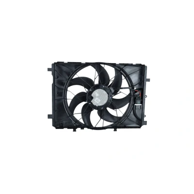 Image of 2465000093, A2465000093 Cooling fan NRF 47850 481mm 12V 400W with radiator shroud, Brushless Motor MERCEDES BENZ: B Class