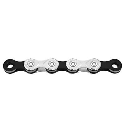 Image of KMC X10 10 Speed Bicycle Chain, Silver/Black, 122 Link