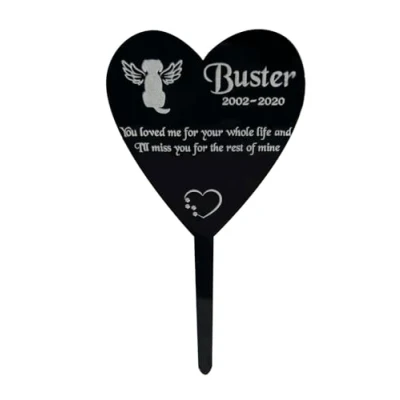 Image of Personalised, Dog Memorial Plaques, Gift, Cat, Pet, Rabbit, Garden Sign, Grave Marker, Gift