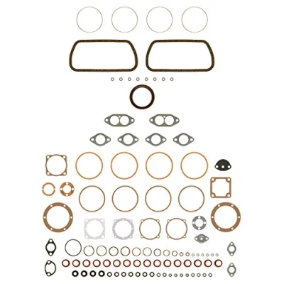 Image of 111198007, 111198007AF, 113198011, 113198101, 113198101A Full Gasket Set, engine AJUSA 50023800 with cylinder head gasket, valve stem seals