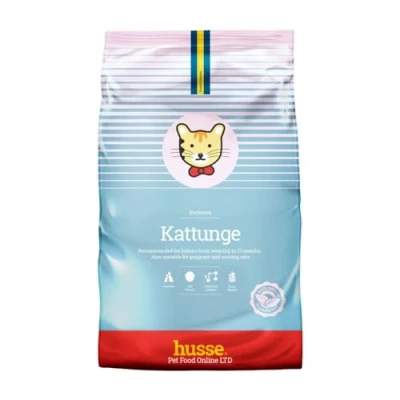 Image of Natural Complete Kitten Delicious Dry Cat Food High Chicken Meat Content Exclusive Kattunge 2kg
