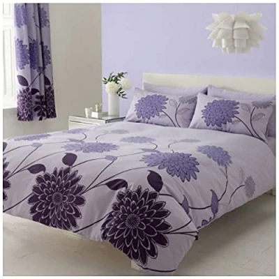 Image of Gaveno Cavailia Luxury SOPHIA Bed Set with Duvet Cover and Pillow Case, Polyester Cotton, Orchard, King