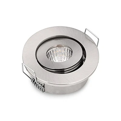 Image of 3W Small Led Downlights Recessed Mini Adjustable Cob Cabinet Spot Lights Hole Size 40 45mm