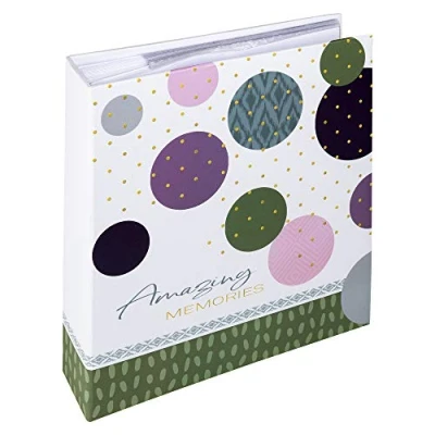 Image of walther Design Photo Album Green 200 Photos 13 x 18 cm Memo Amazing Memories ME 487 A