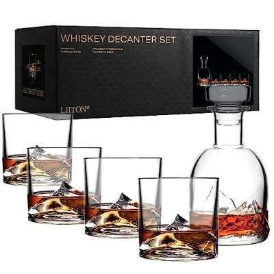 Image of Liiton Whiskey Set Mount Everest 5 Piece