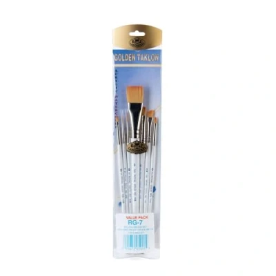 Image of Royal and Langnickel Specialty Brush Set Gold (Pack of 7)