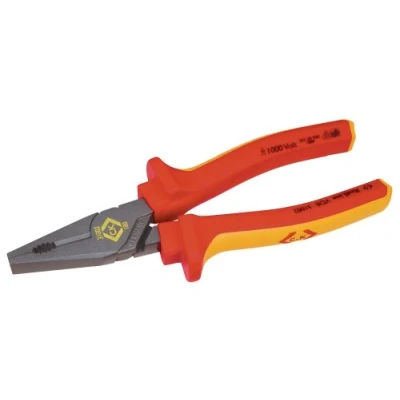 Image of C.K Redline VDE Insulated Professional Linemans Combination Pliers 185mm