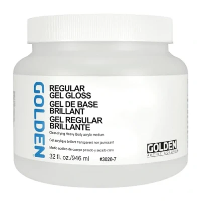 Image of Golden Acryl Med 32 Oz Regular Gel Gloss