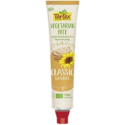 Image of Tartex Organic Classic Vegetarian Pate, 200 g (Pack of 12)