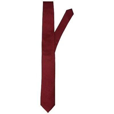 Image of JACK &amp; JONES Men&#039;s Jaccolombia Tie Noos Neck, Brown (Fudge Detail:Solid), One Size