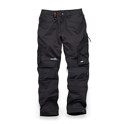 Image of Scruffs Pro Flex Plus Trousers Black 38L