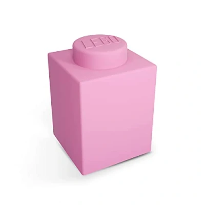 Image of LEGO 1x1 Silcone Night Light Pink