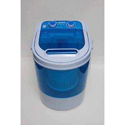 Image of LEISURE DIRECT ® MINI PORTABLE 230V 3KG CAPACITY WASHING MACHINE IDEAL FOR OUTDOOR GARDEN CAMPING WITH SPIN DRYER