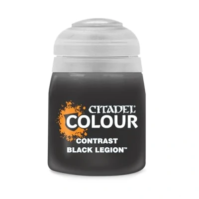 Image of Citadel Contrast Paint: Black Legion (18ml)