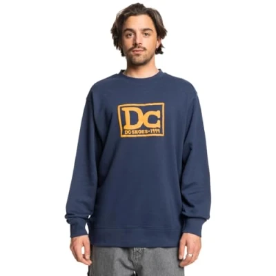 Image of DC Shoes Pullover Sweatshirt Btk dress blues, Men&#039;s, Size: Small, blues