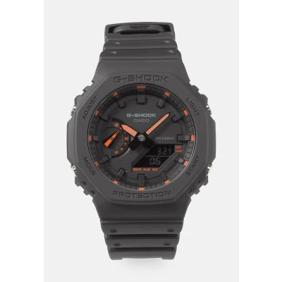 Image of G SHOCK GA2100 Watch, Size: One Size, Black/orange