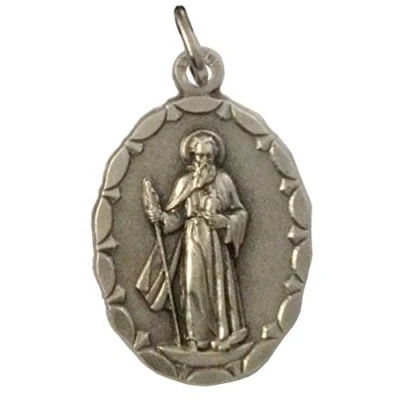 Image of SAINT JUDE THADDEUS APOSTLE OVAL SHAPE MEDAL PATRON OF IMPOSSIBLE CASES 100% MADE IN ITALY