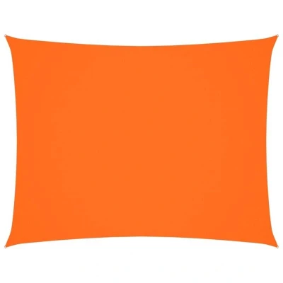 Image of vidaXL Sunshade Sail Oxford Fabric Rectangular 4x6 m Orange