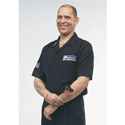 Image of Unicorn Men&#039;s Dart Shirt Black, XX Large