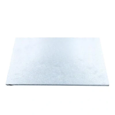 Image of Culpitt 12&quot; x 9&quot; Oblong Cake Boards, 3mm Hardboard Cards For Celebration Cakes, Birthday Treats, Tray Bakes, Cupcakes, and More! Strong, Rectangular, Pack Of 10