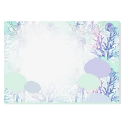 Image of SIGEL JS104 Paper desk pad, design &quot;Underwater Miracles&quot;, A3, 30 sheets, FSC certified, Jolie