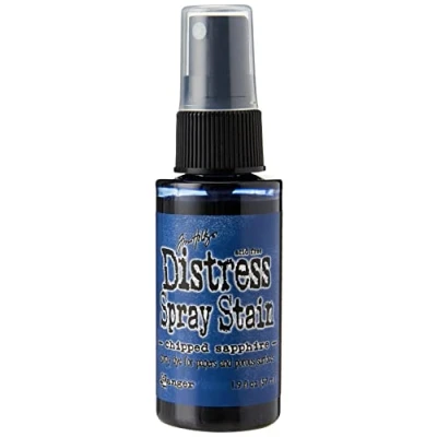 Image of Ranger Distress Spray Stain 1.9oz Chipped Sapphire, 3.42 x 11.43 cm
