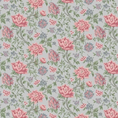 Image of Laura Ashley Tapestry Floral Slate Grey Wallpaper