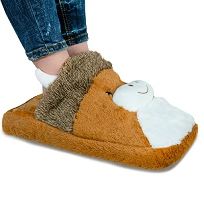 Image of Things2KeepUWarm Heated Foot Muff Highland Cow Hot Water Bottle Feet Warmer for Home, Office