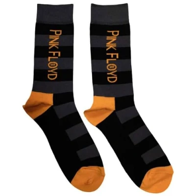 Image of Rock Off officially licensed products Pink Floyd Band Logo Ankle Socks UK Size 7 11